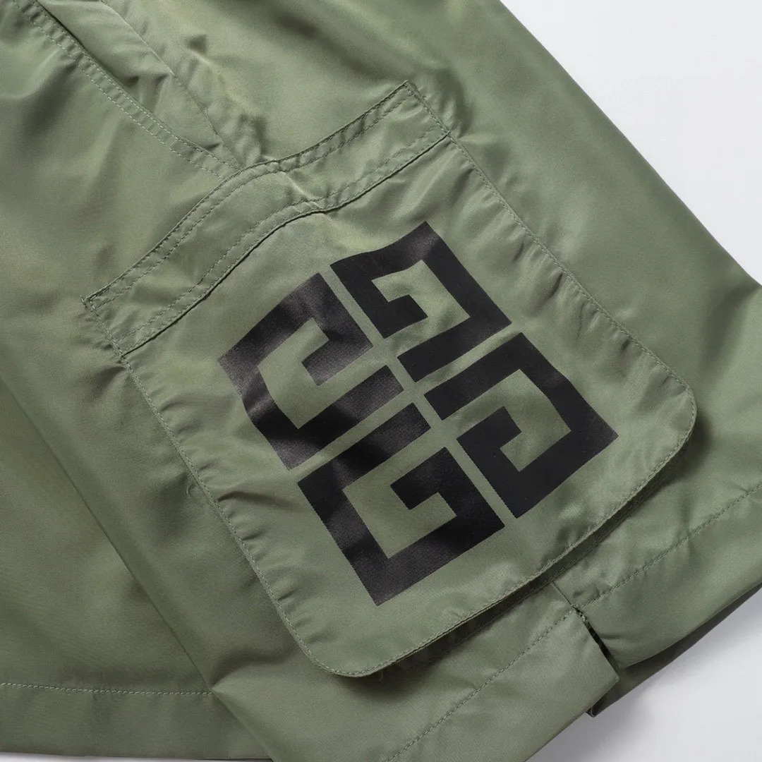 Logo-Print Cargo Swim Shorts D18012826 — view 3