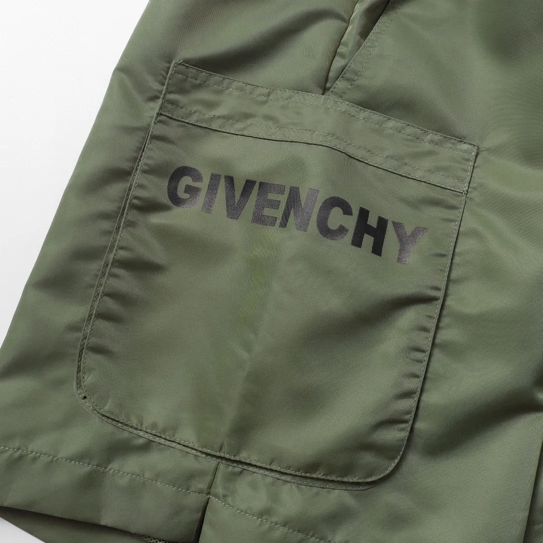 Logo-Print Cargo Swim Shorts D18012826 — view 7