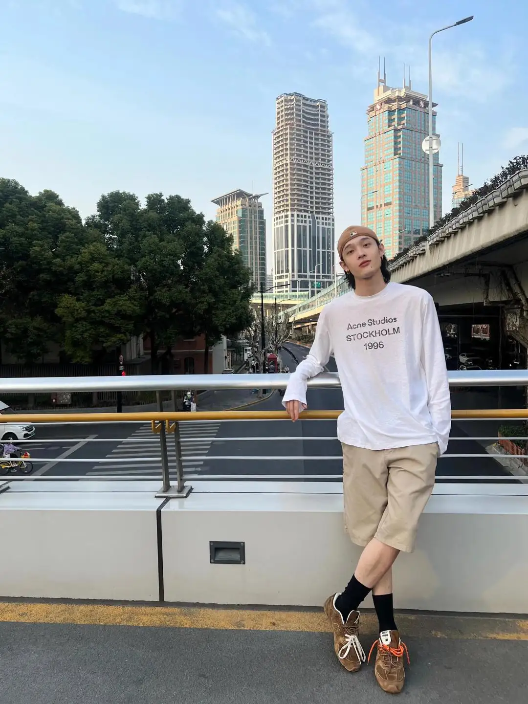 1996 Logo Print Slub Cotton Long-Sleeve T-Shirt D13023708 — view 13