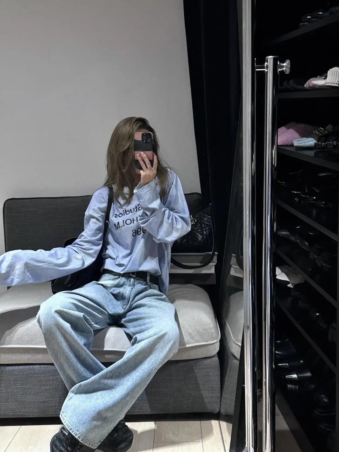 1996 Logo Print Slub Cotton Long-Sleeve T-Shirt D13023708 — view 28