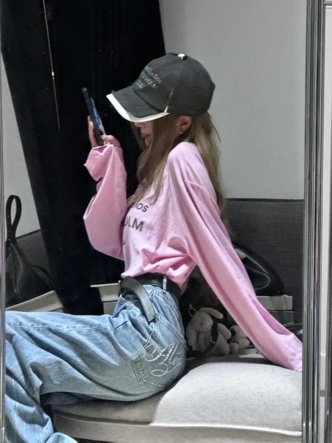 1996 Logo Print Slub Cotton Long-Sleeve T-Shirt D13023708 — view 49