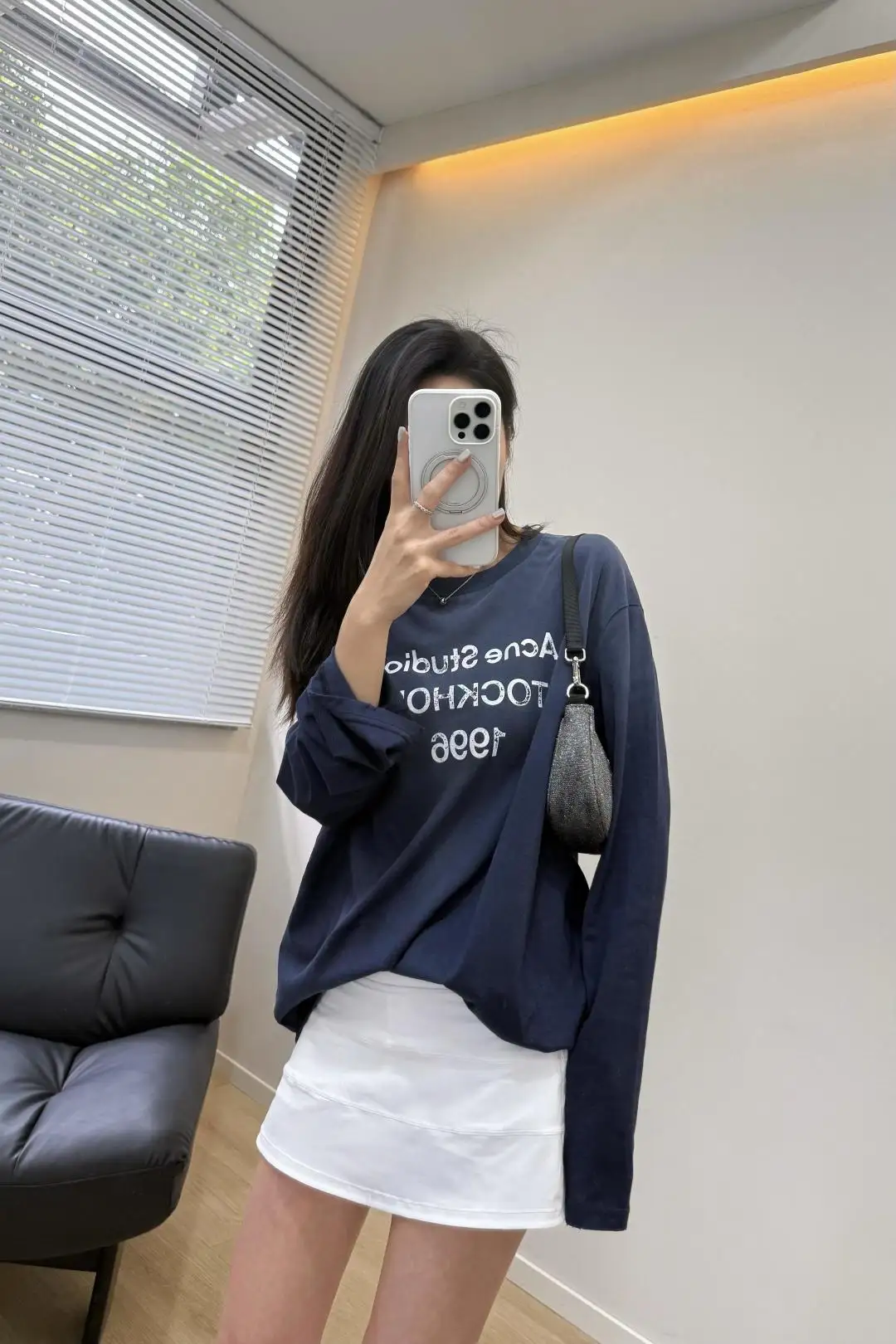 1996 Logo Print Slub Cotton Long-Sleeve T-Shirt D13023708 — view 66