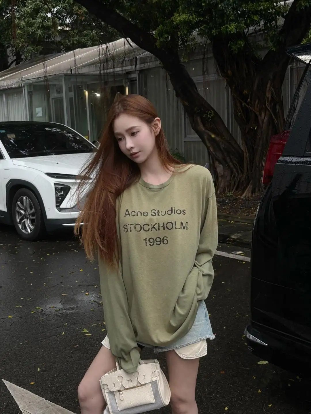 1996 Logo Print Slub Cotton Long-Sleeve T-Shirt D13023708 — view 79