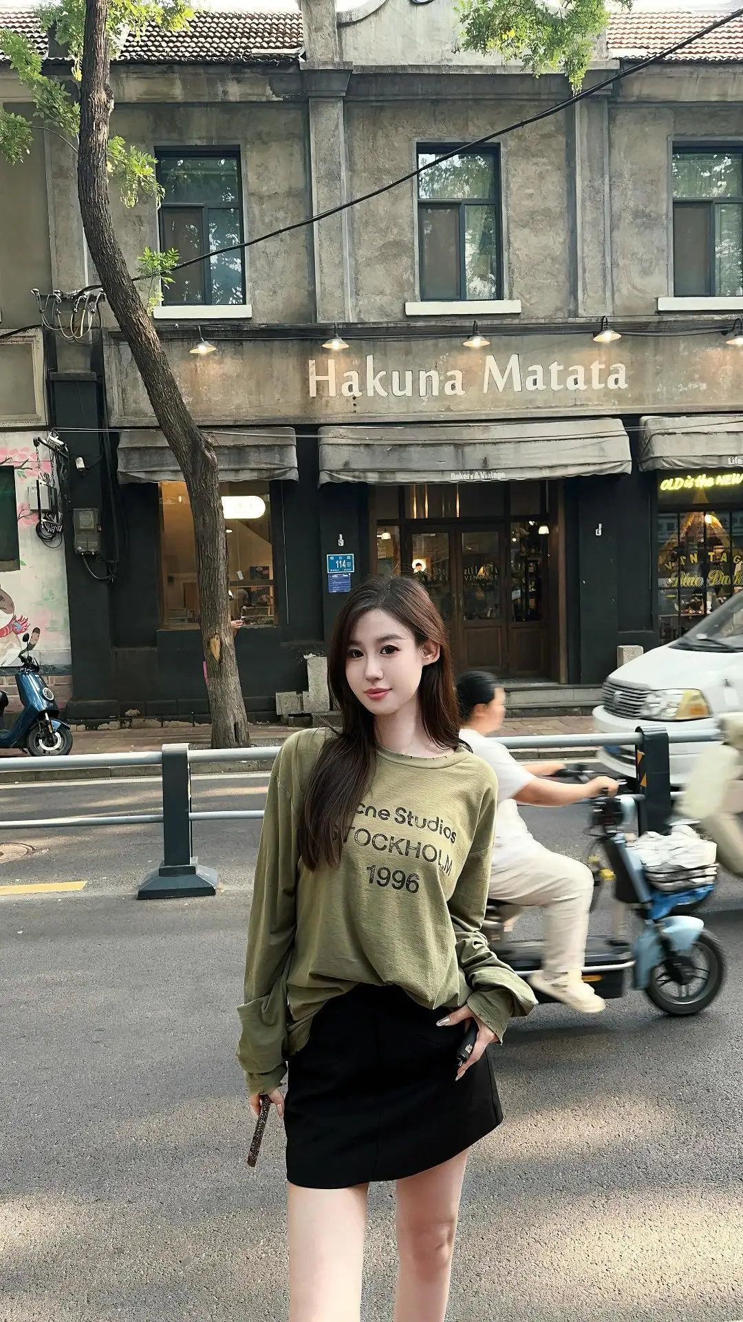 1996 Logo Print Slub Cotton Long-Sleeve T-Shirt D13023708 — view 80