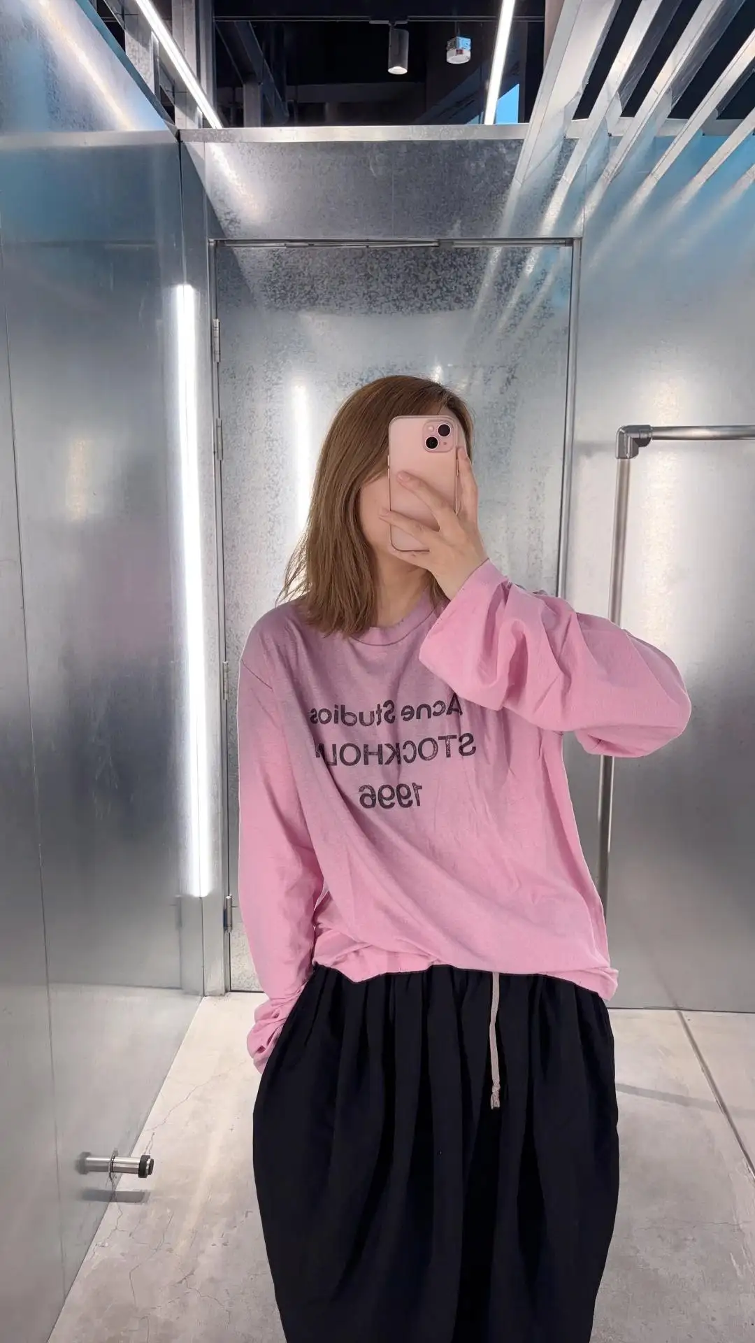 1996 Logo Print Slub Cotton Long-Sleeve T-Shirt D13023708 — view 83