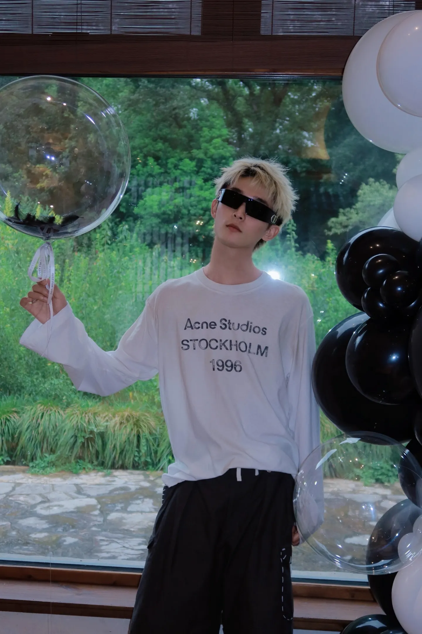 1996 Logo Print Long-Sleeved T-Shirt D13023677 — view 21