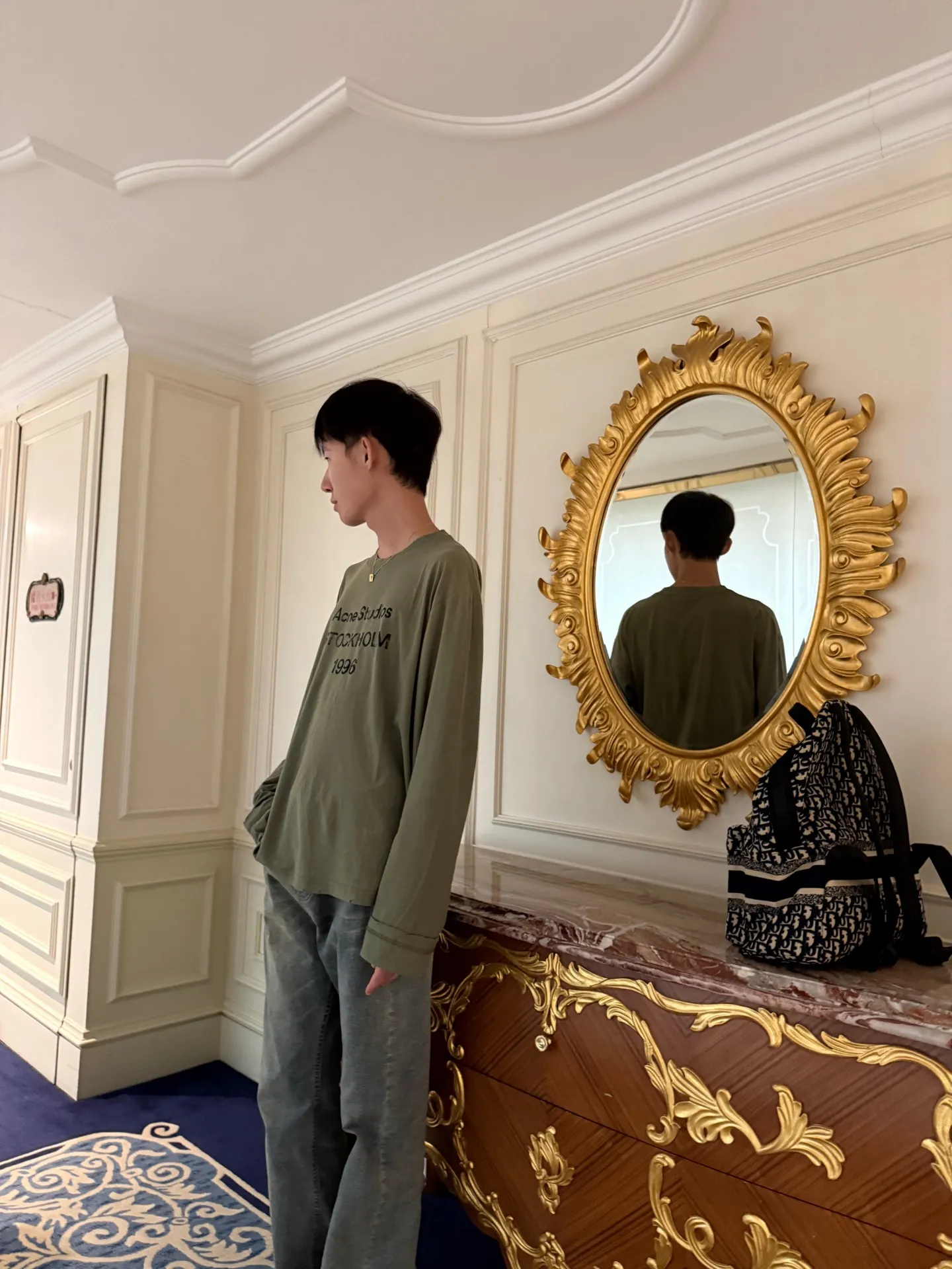 1996 Logo Print Long-Sleeved T-Shirt D13023677 — view 51