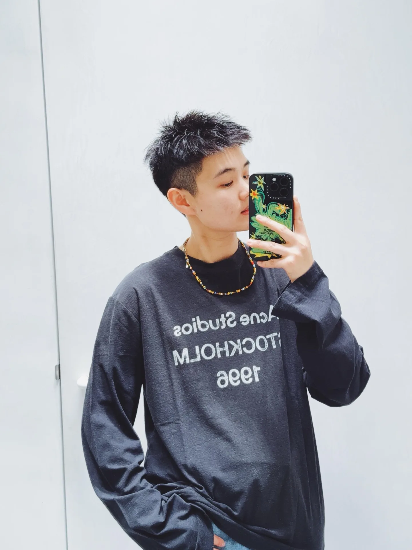 1996 Logo Print Long-Sleeved T-Shirt D13023677 — view 56