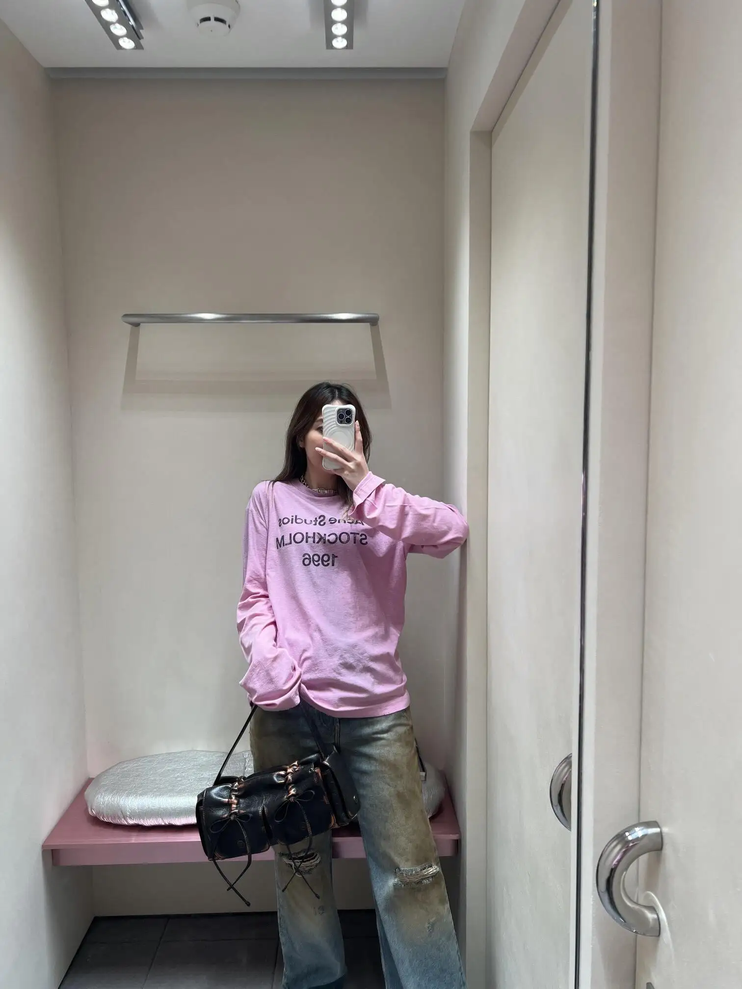 1996 Logo Print Long-Sleeved T-Shirt D13023677 — view 103