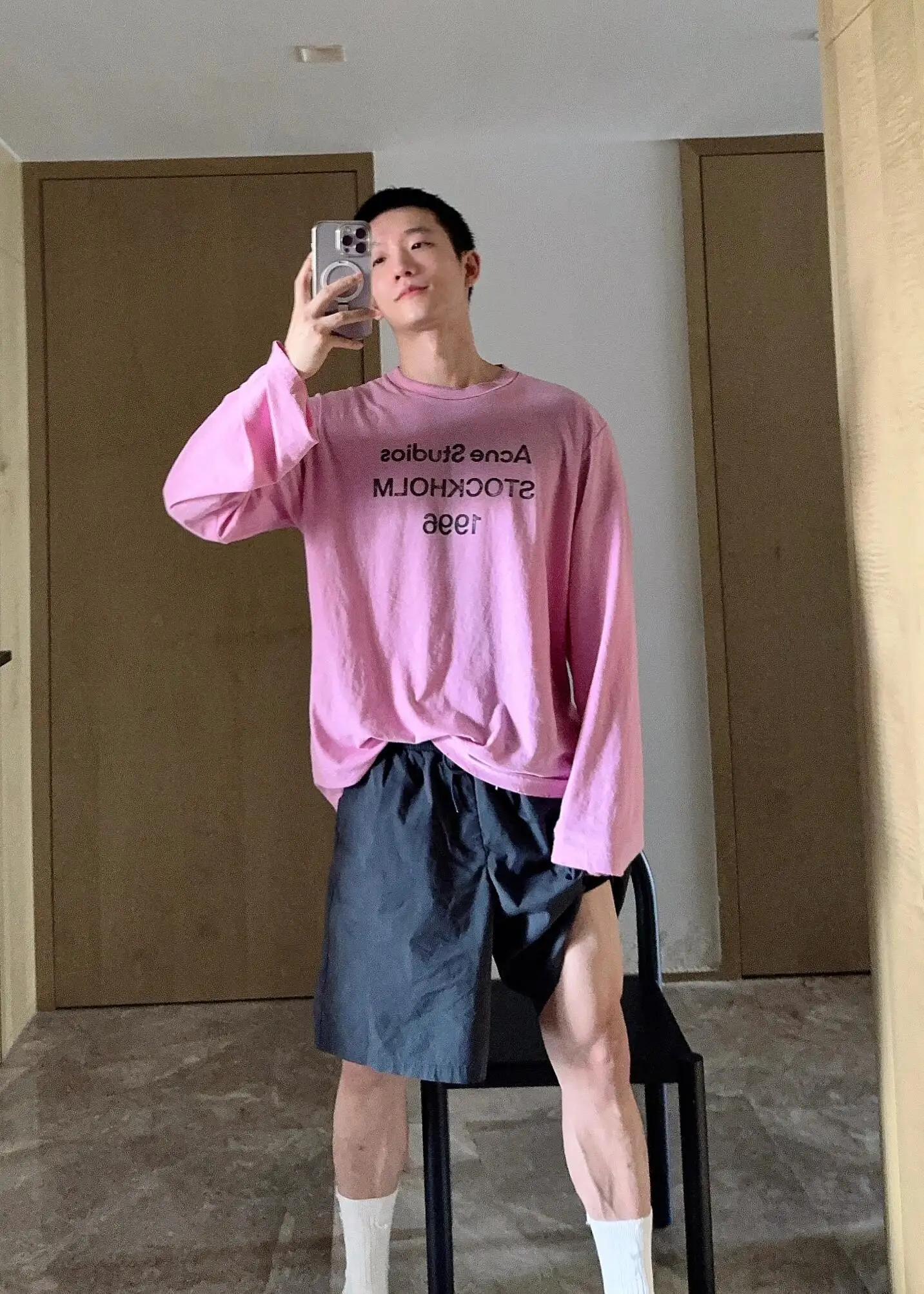 1996 Logo Print Long-Sleeved T-Shirt D13023677 — view 108