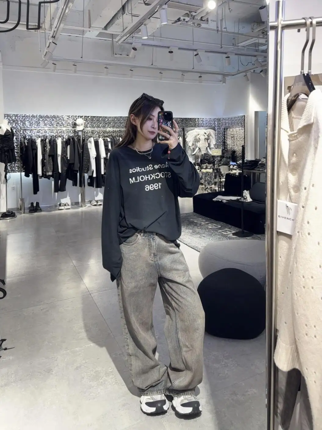 1996 Logo Print Long-Sleeved T-Shirt D13023677 — view 131