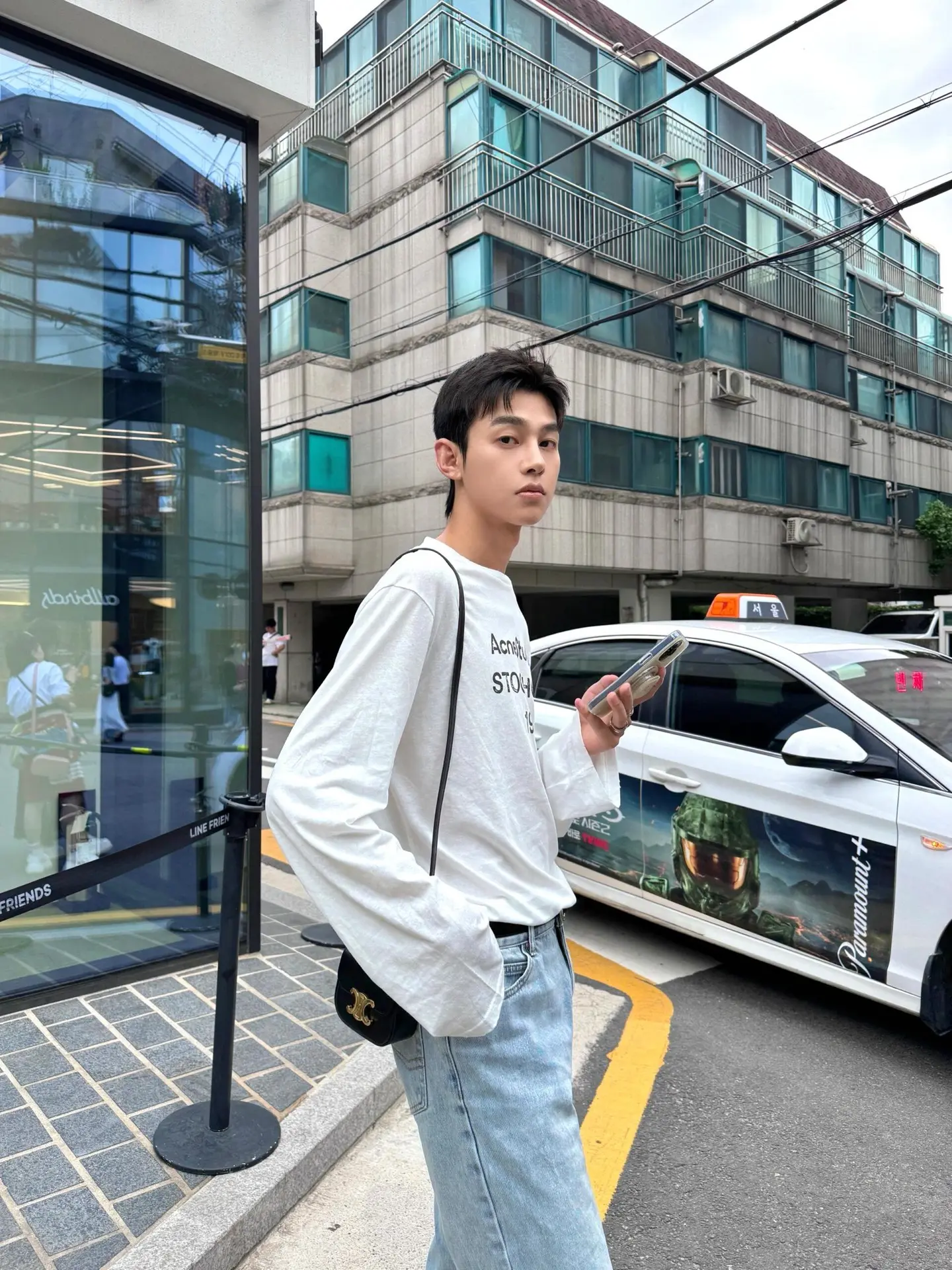 1996 Logo Print Long-Sleeved T-Shirt D13023677 — view 137