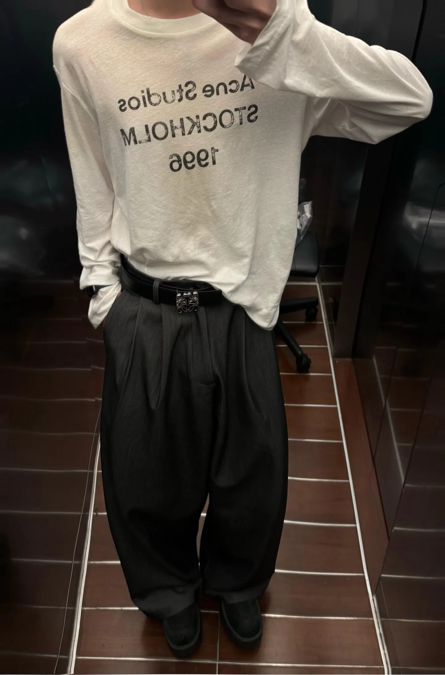 1996 Logo Print Long-Sleeved T-Shirt D13023677 — view 140