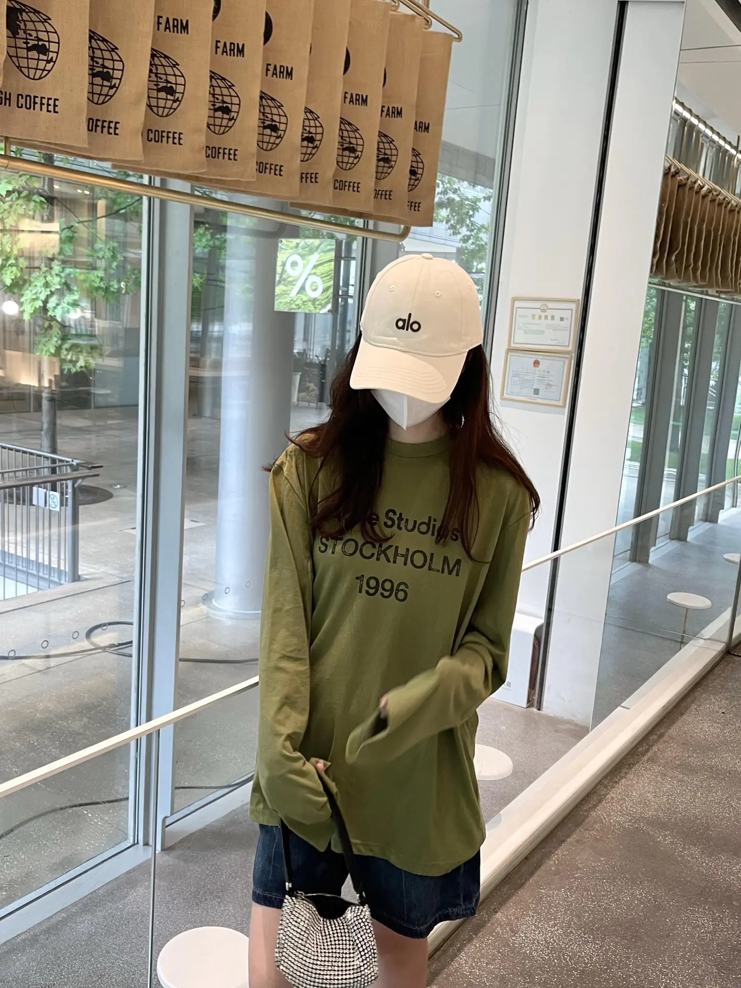 1996 Logo Print Long-Sleeved T-Shirt D13023677 — view 164