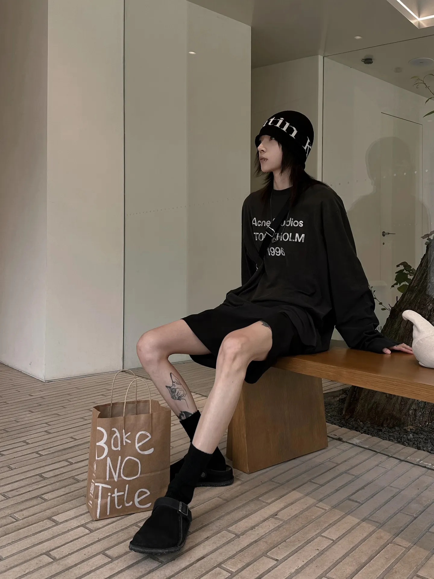 1996 Logo Print Long-Sleeved T-Shirt D13023677 — view 213