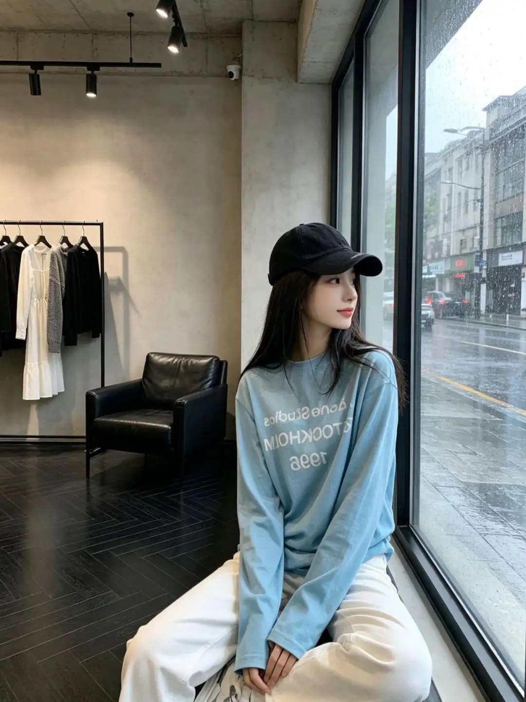 Distressed Logo-Print Cotton-Linen T-Shirt D13023678 — view 41