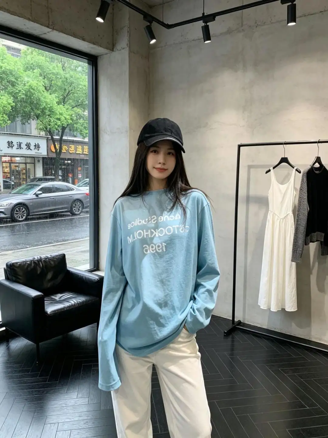 Distressed Logo-Print Cotton-Linen T-Shirt D13023678 — view 42