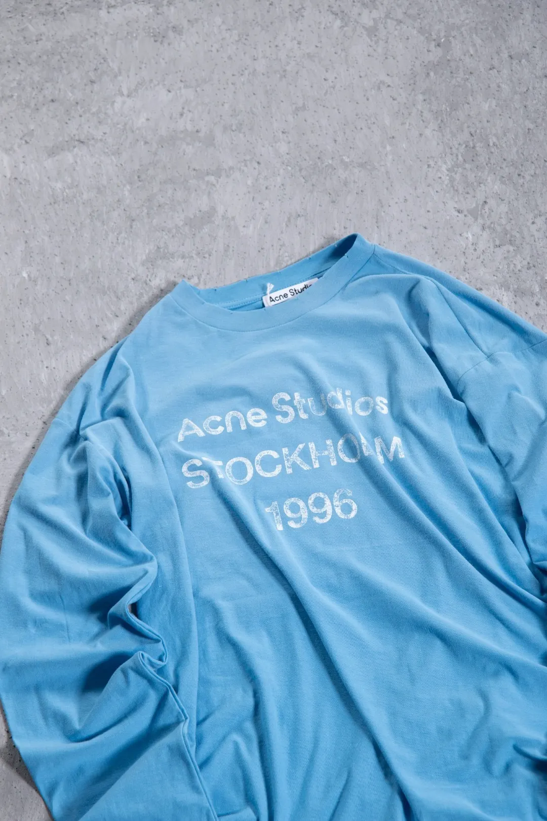Distressed Logo-Print Cotton-Linen T-Shirt D13023678 — view 48