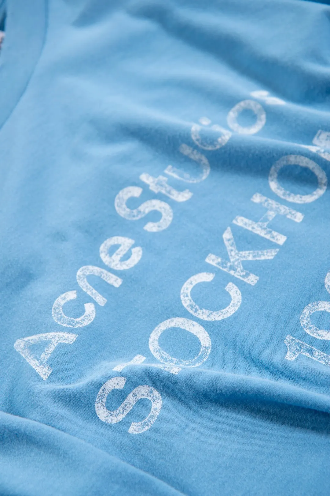 Distressed Logo-Print Cotton-Linen T-Shirt D13023678 — view 50