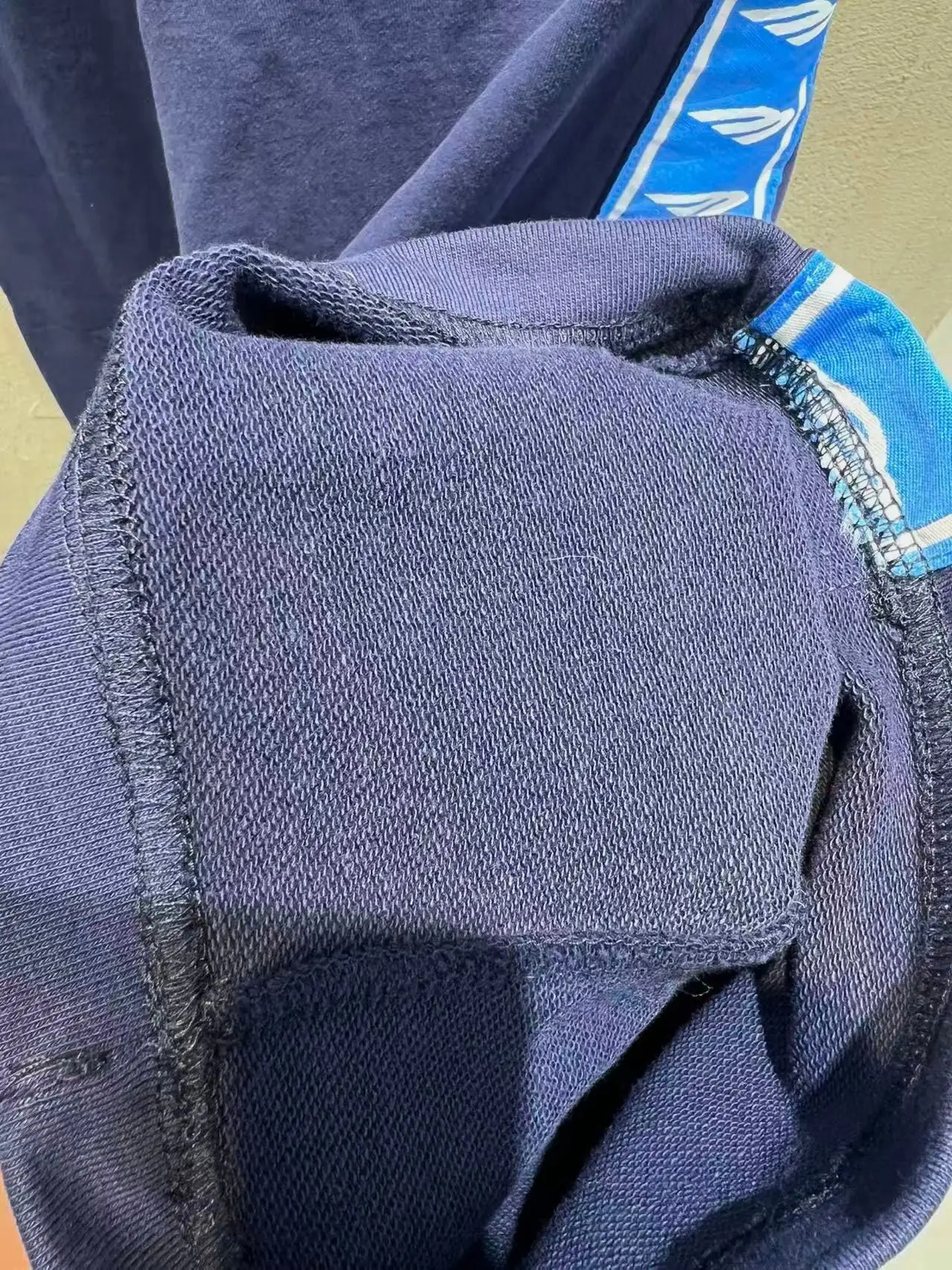 Logo-Stripe Baggy Cotton Sweatpants D22518622 — view 7