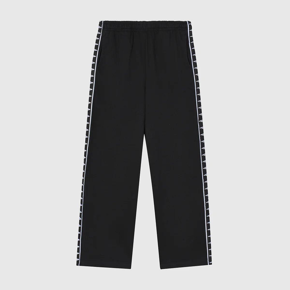 Logo-Stripe Baggy Cotton-Jersey Sweatpants D22518718