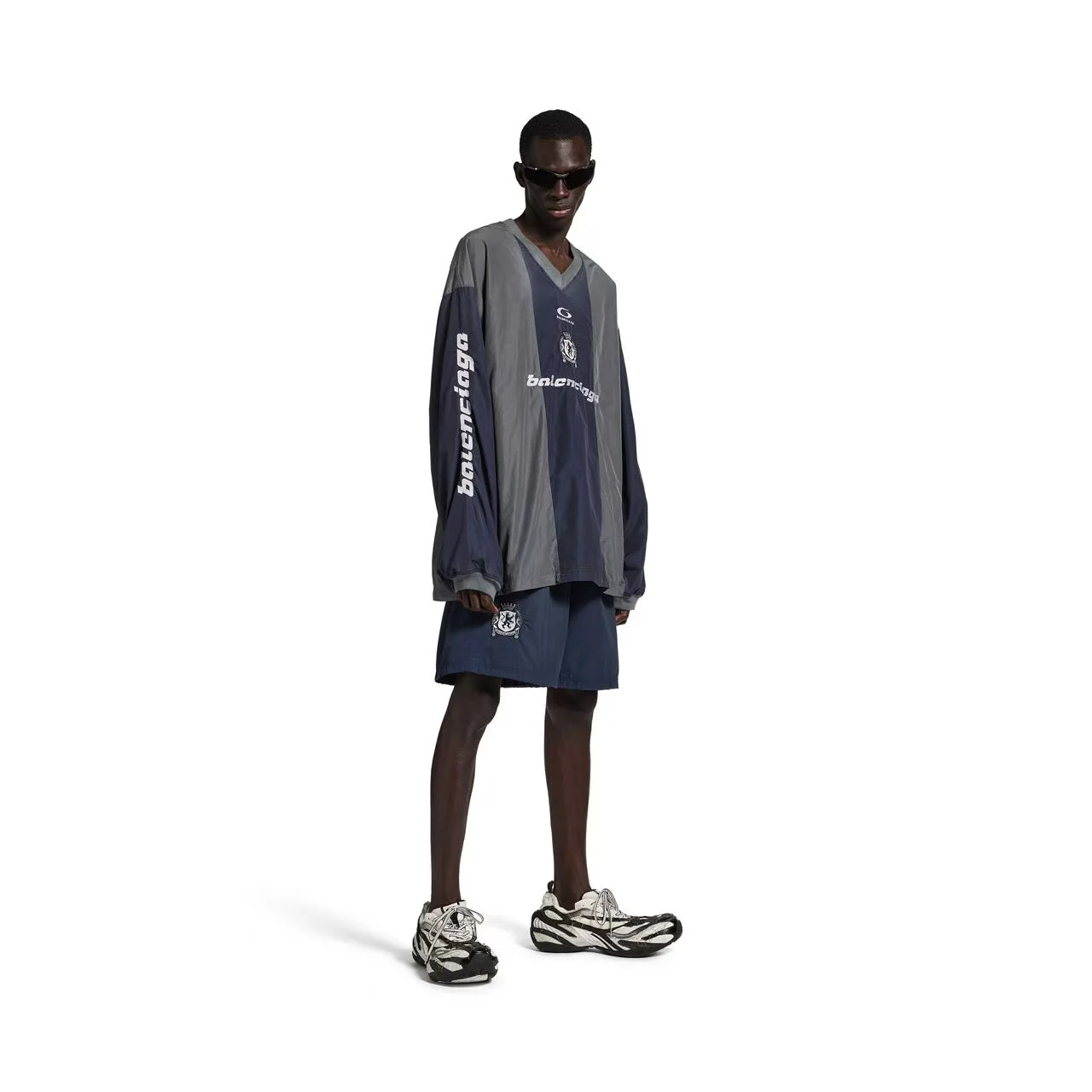 Basketball Embroidered Mesh-Lined Shorts D19018623