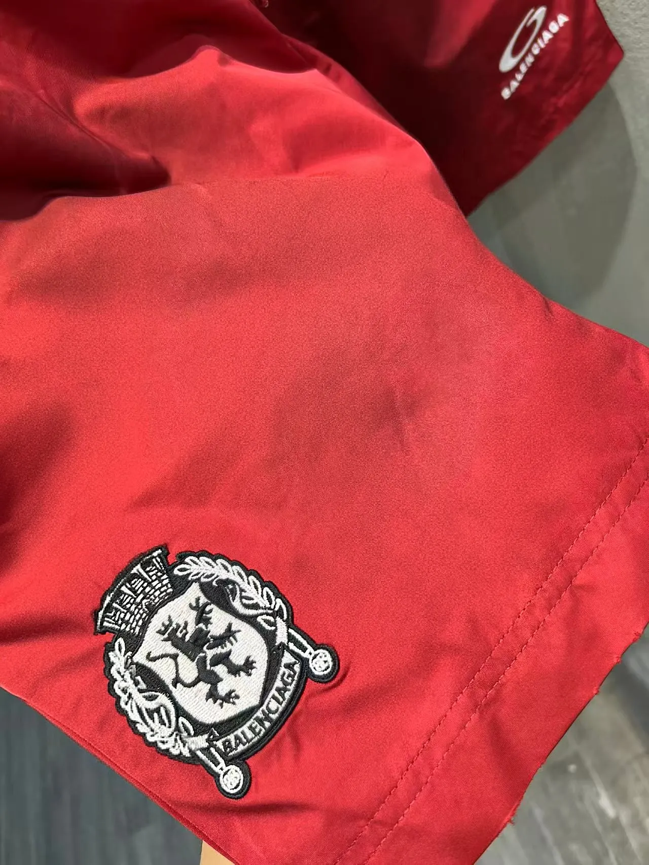 Basketball Embroidered Mesh-Lined Shorts D19018623 — view 19