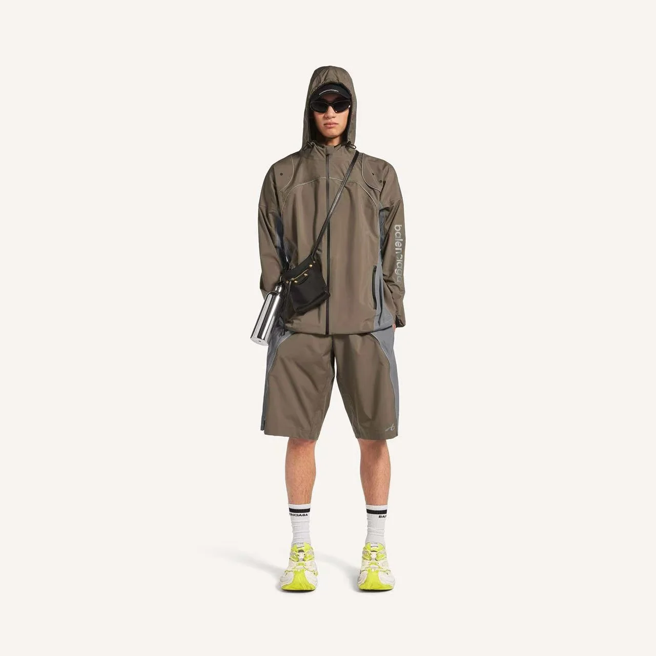 Bodies Reflective Poplin Sports Shorts D21018677