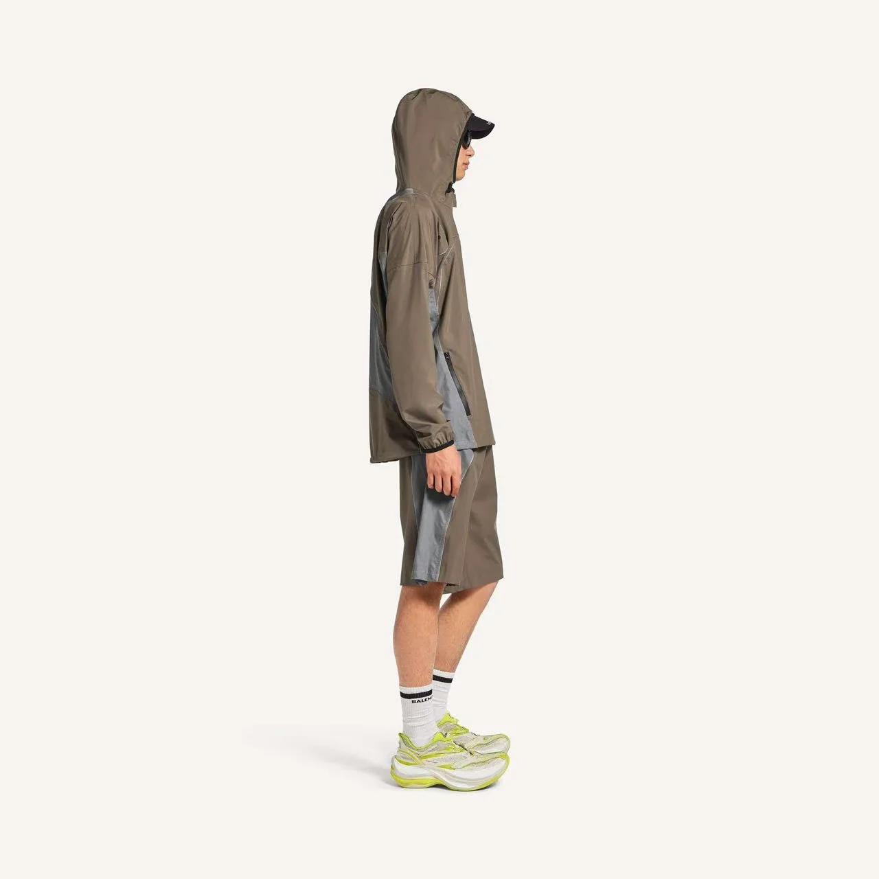 Bodies Reflective Poplin Sports Shorts D21018677 — view 2