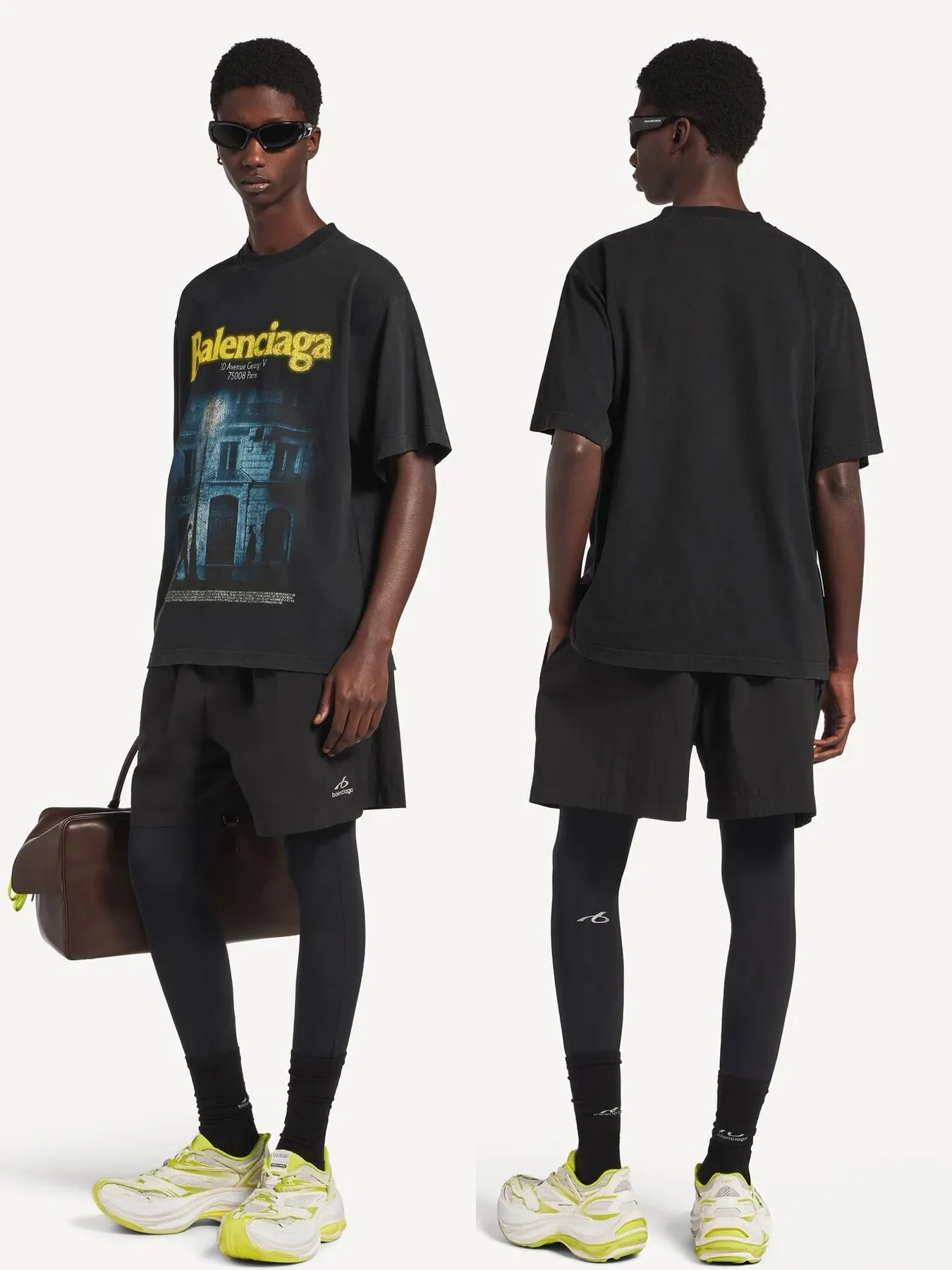 Bodies Reflective Poplin Sports Shorts D17518678 — view 3