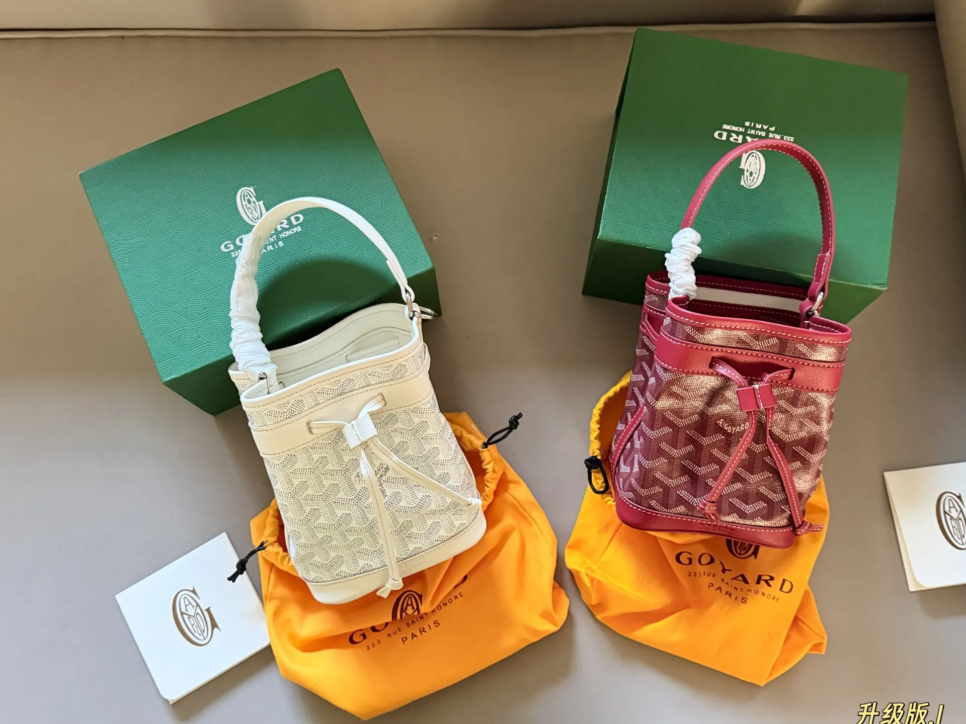 Goyard Petit Flot Mini Bucket Bag D30018118 — view 4