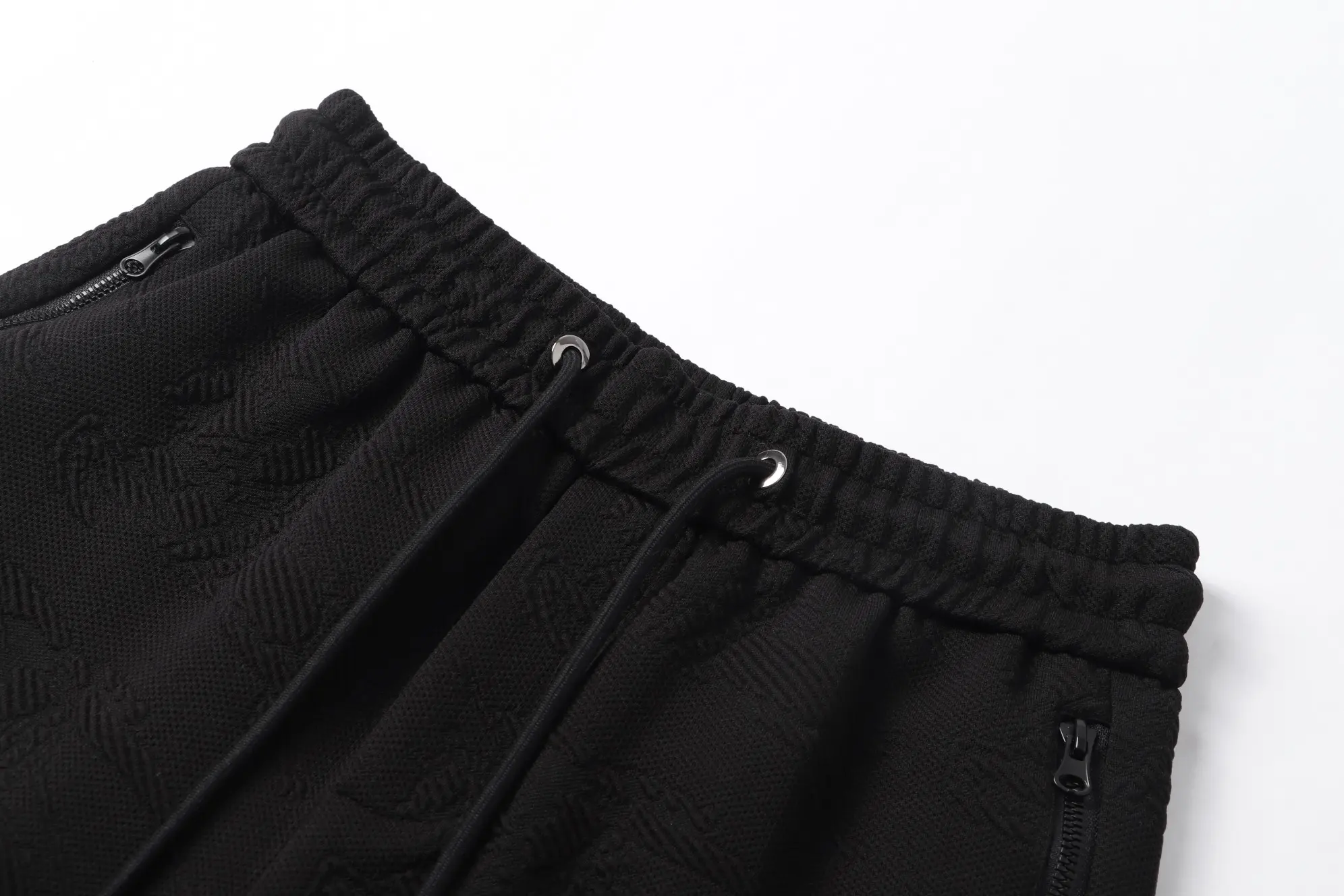 Jacquard Logo Drawstring Shorts D14511013 — view 3