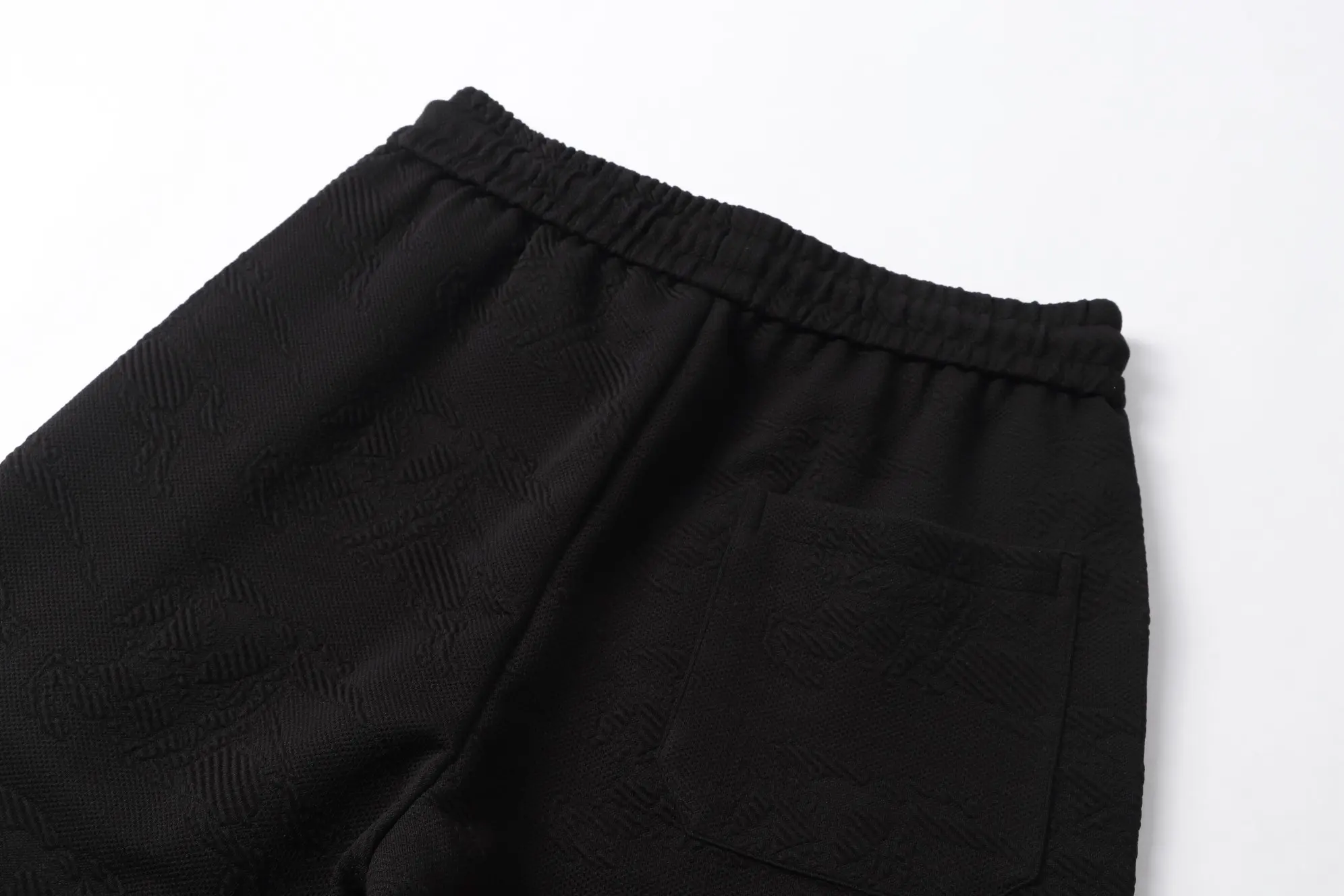 Jacquard Logo Drawstring Shorts D14511013 — view 5