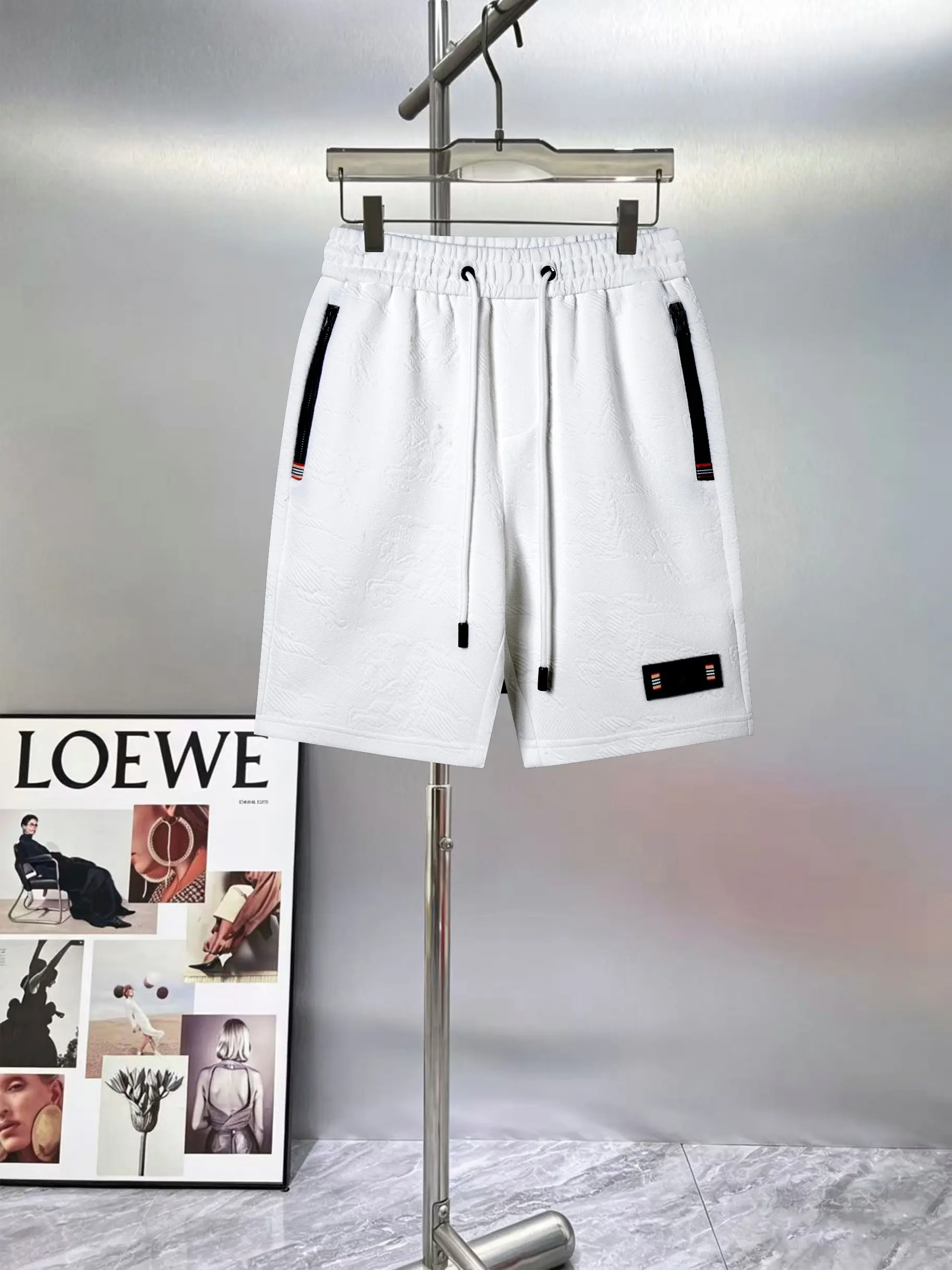 Logo Jacquard Casual Shorts D14511014