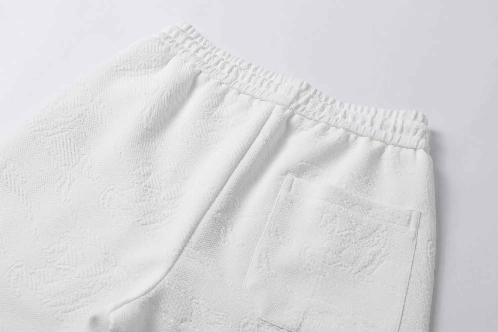 Logo Jacquard Casual Shorts D14511014 — view 4