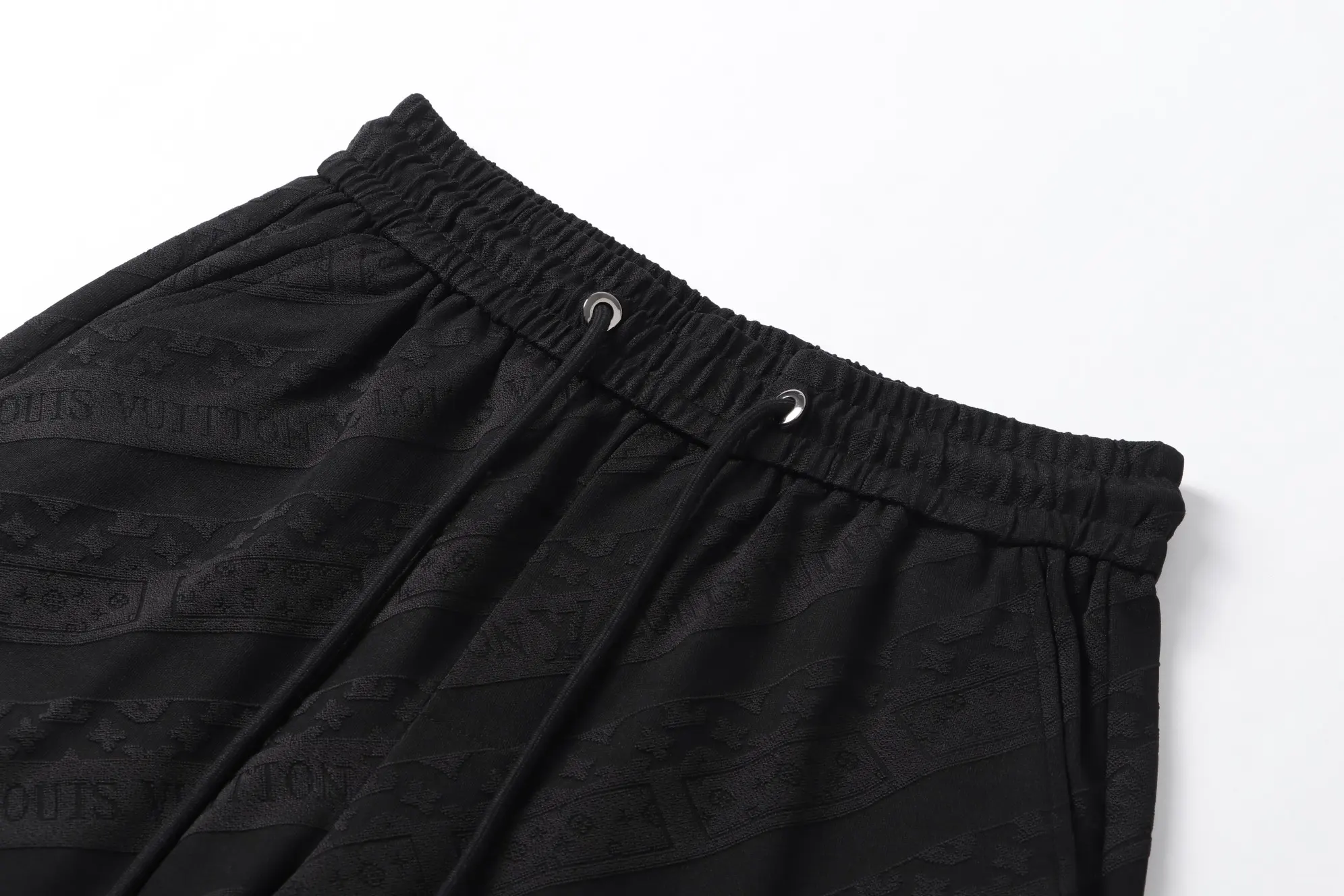 Logo Jacquard Drawstring Casual Shorts D14011015 — view 3