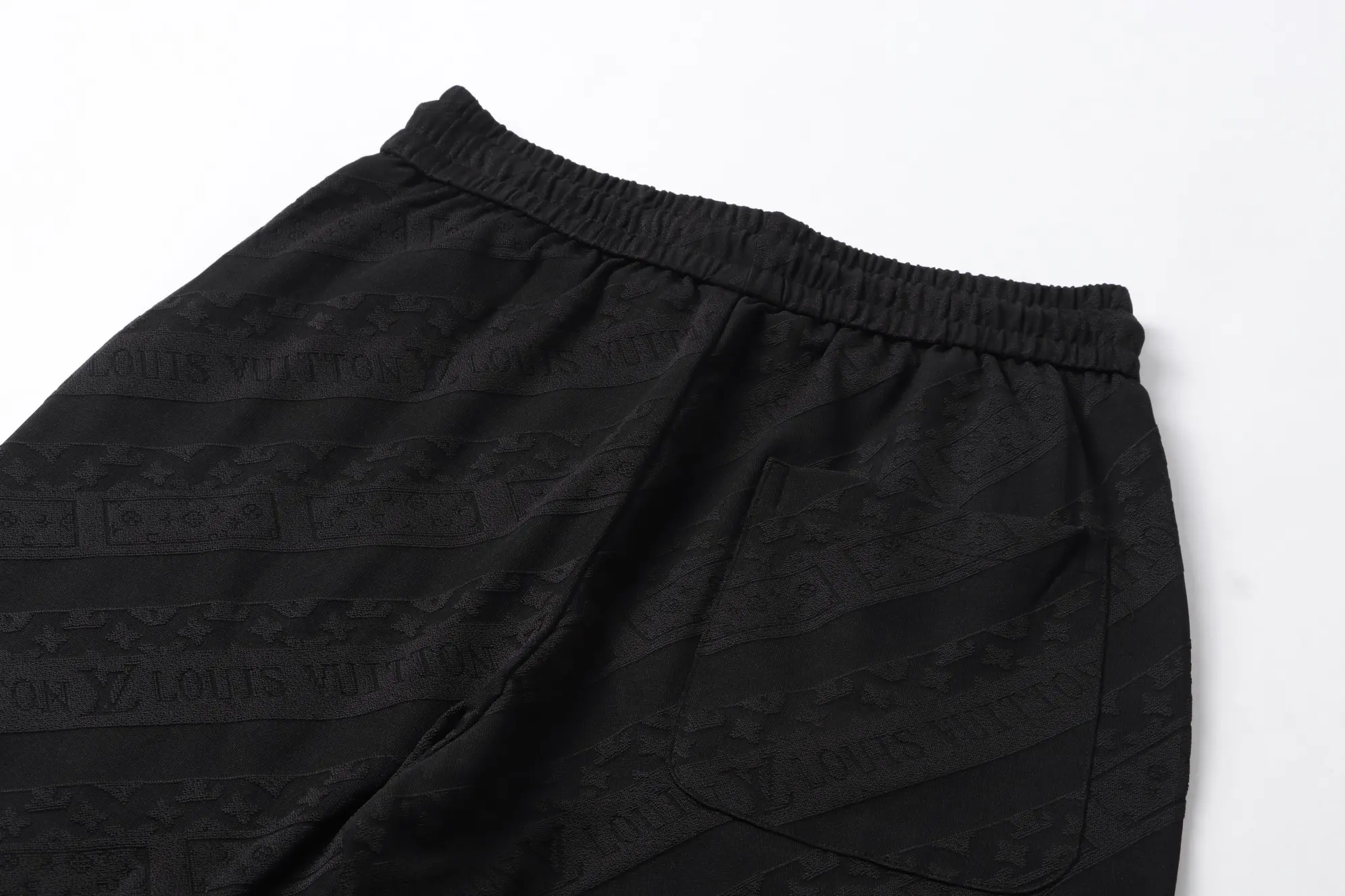 Logo Jacquard Drawstring Casual Shorts D14011015 — view 5