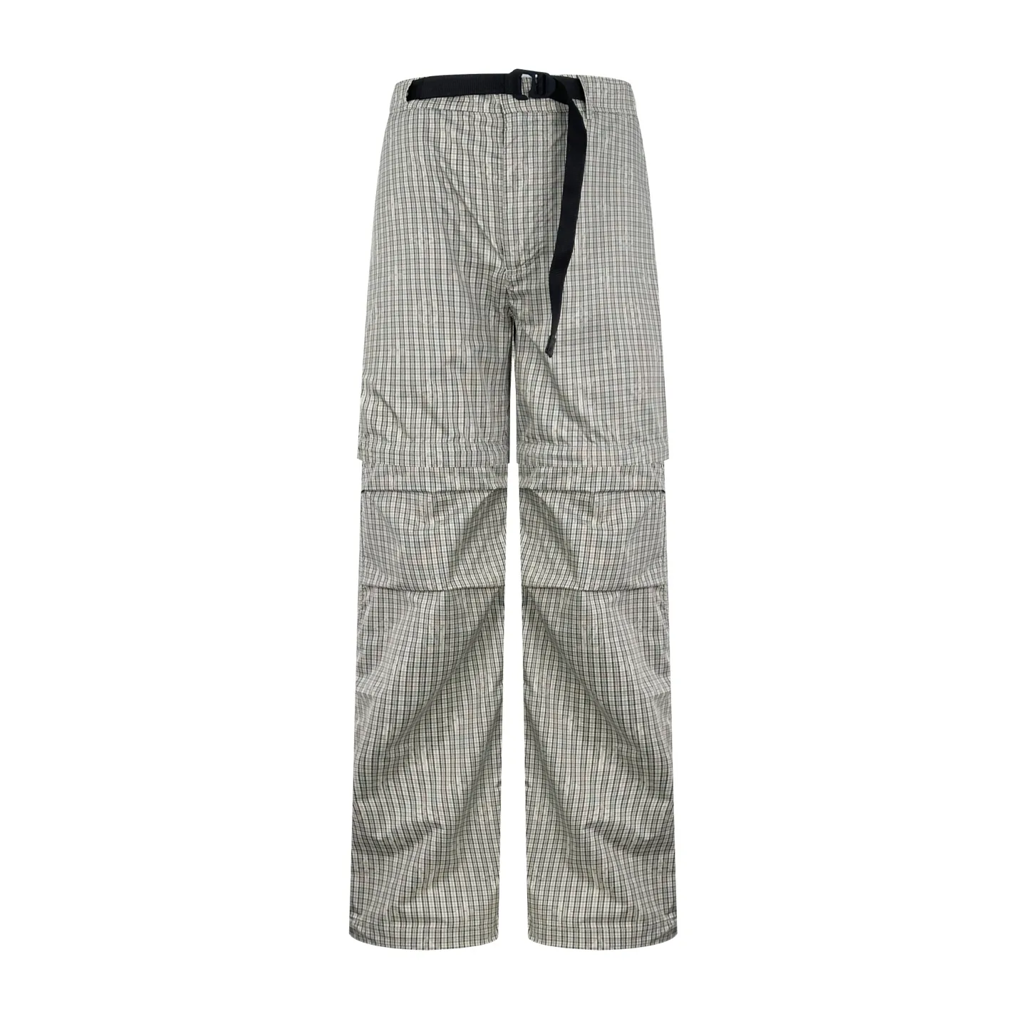 Monogram Plaid Convertible Zip-Off Trousers D32019922