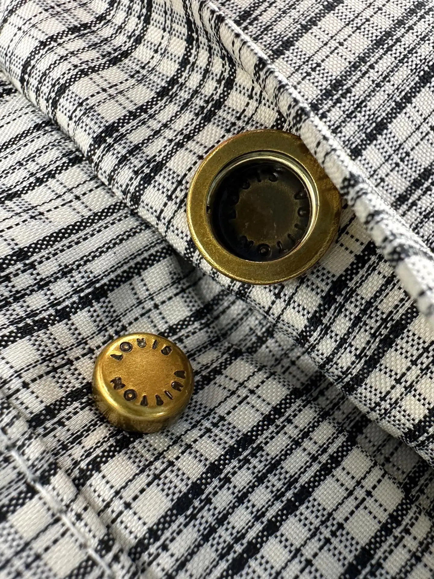 Monogram Plaid Convertible Zip-Off Trousers D32019922 — view 14