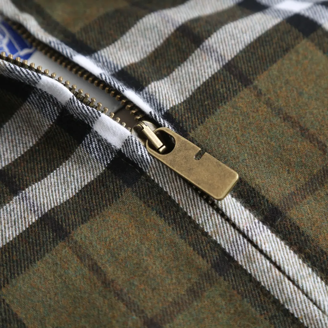 Check Cashmere-Blend Harrington Jacket D42023466 — view 4