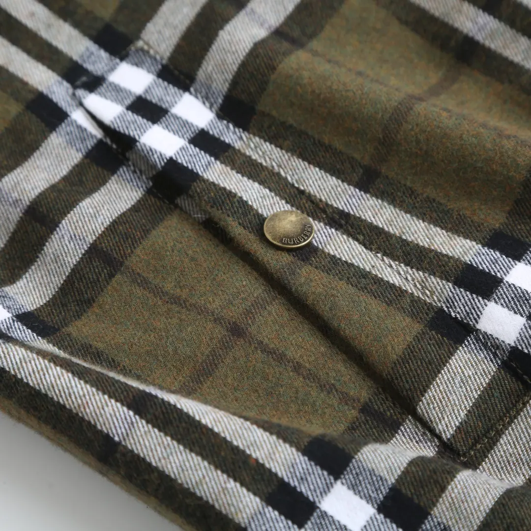 Check Cashmere-Blend Harrington Jacket D42023466 — view 6