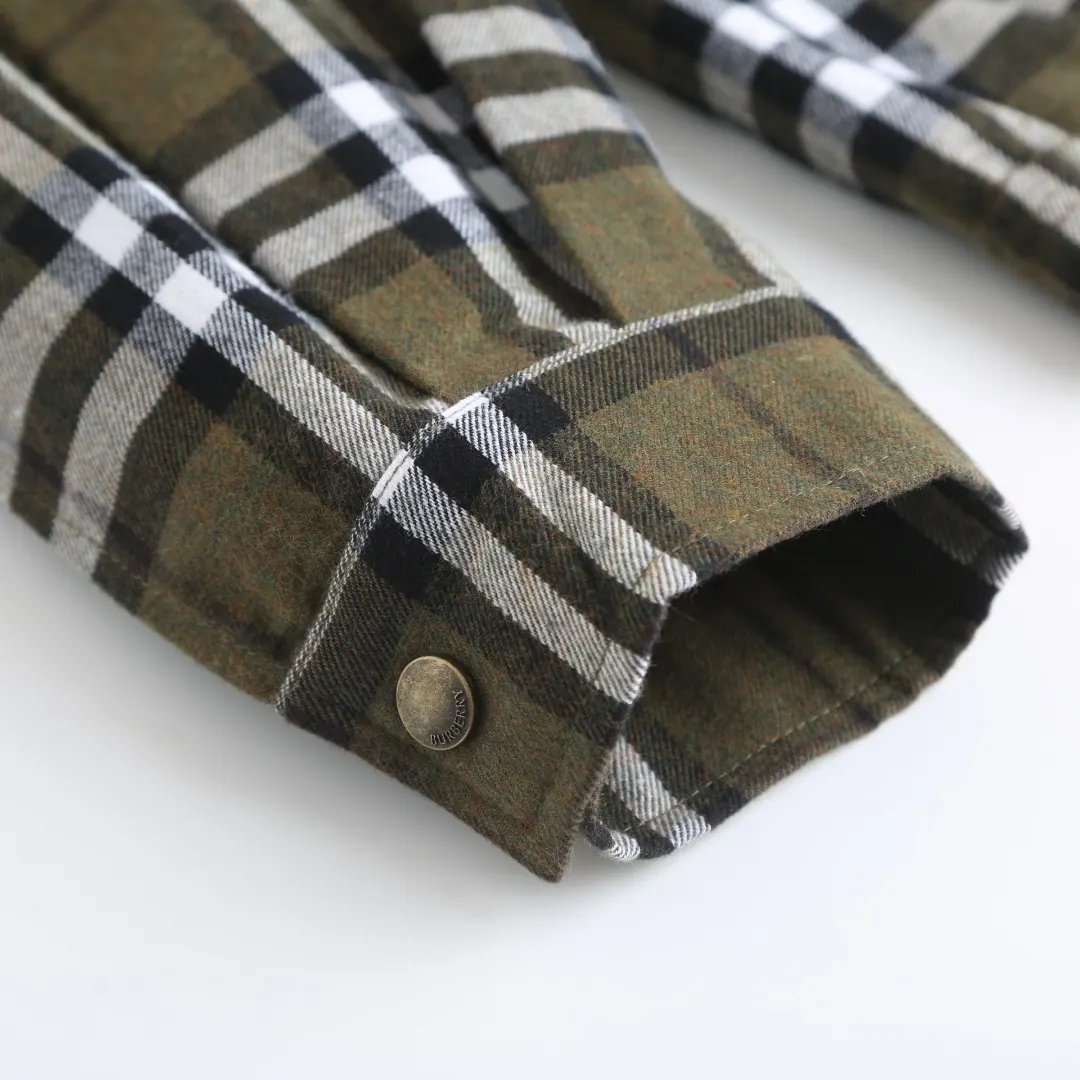 Check Cashmere-Blend Harrington Jacket D42023466 — view 7