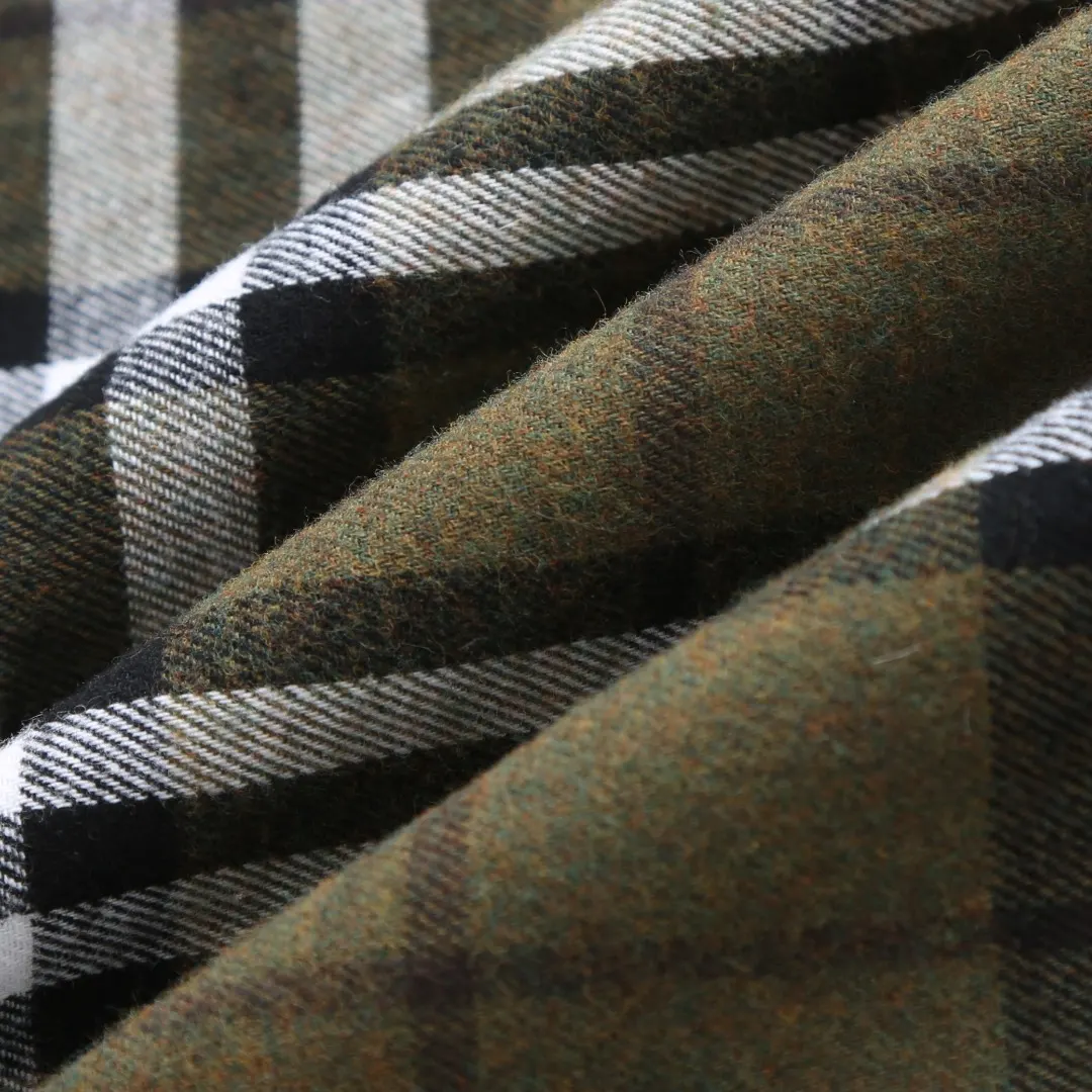 Check Cashmere-Blend Harrington Jacket D42023466 — view 10