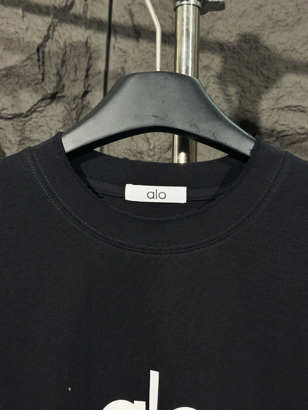 Distressed Logo Cotton T-Shirt D4515338 — view 4