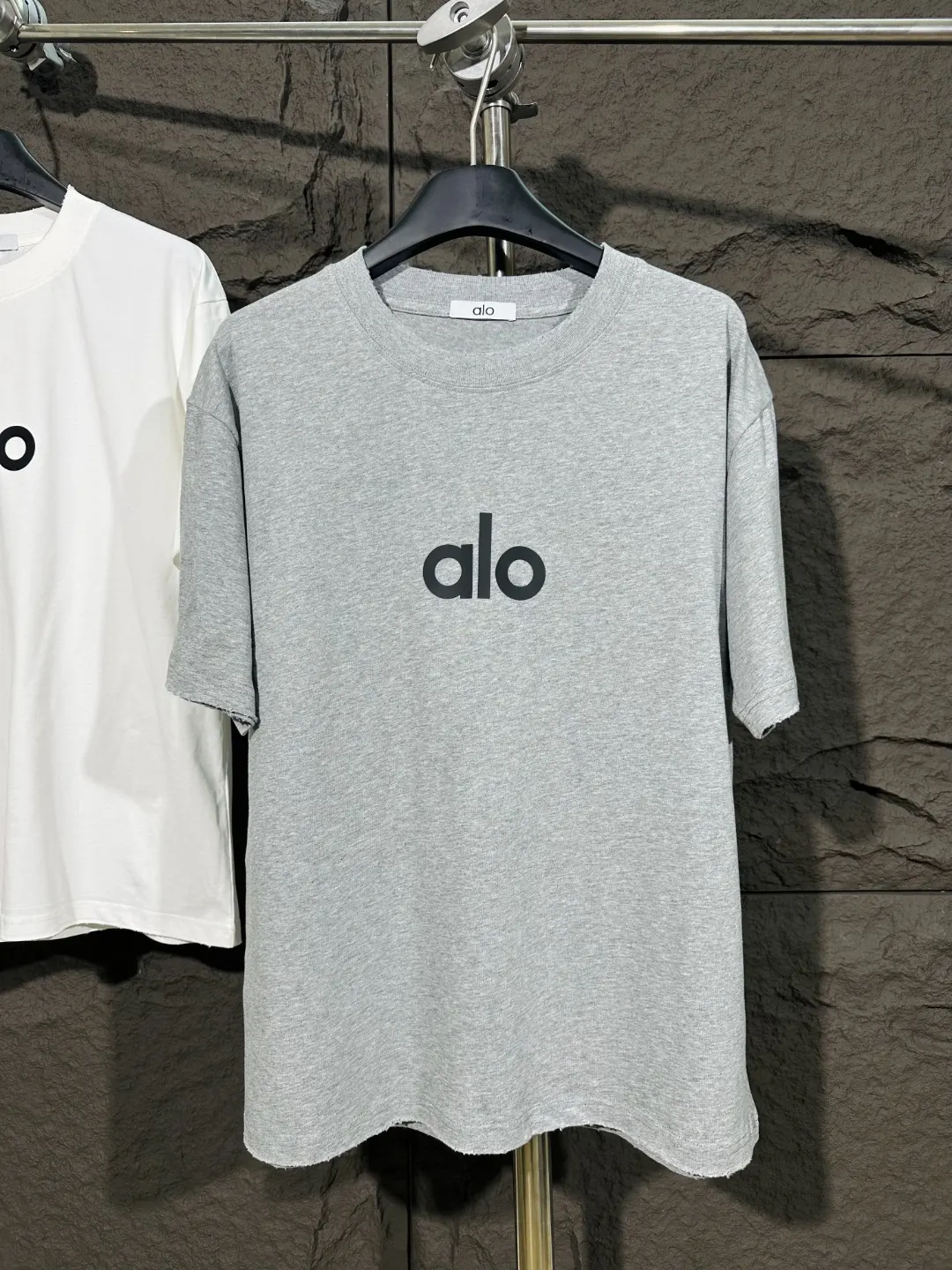 Distressed Logo Cotton T-Shirt D4515338 — view 5