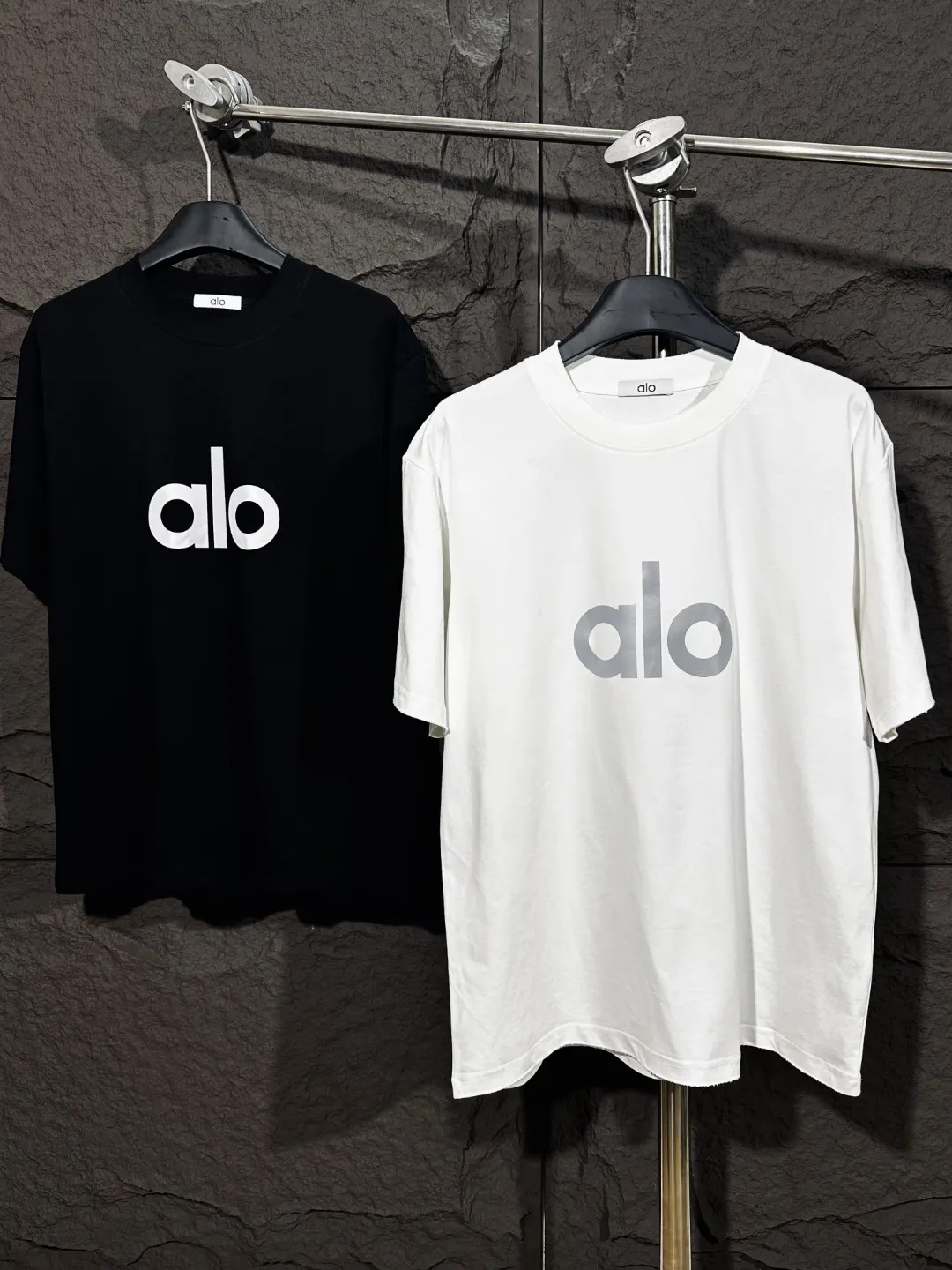 Distressed Logo Reflective T-Shirt D4515337