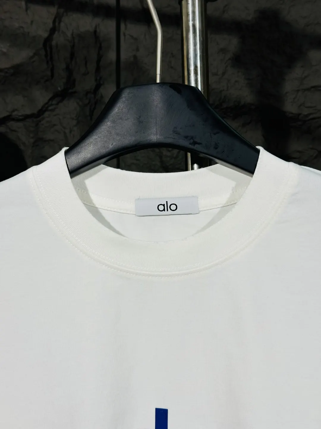 Distressed Logo Cotton Jersey T-Shirt D4515336 — view 3