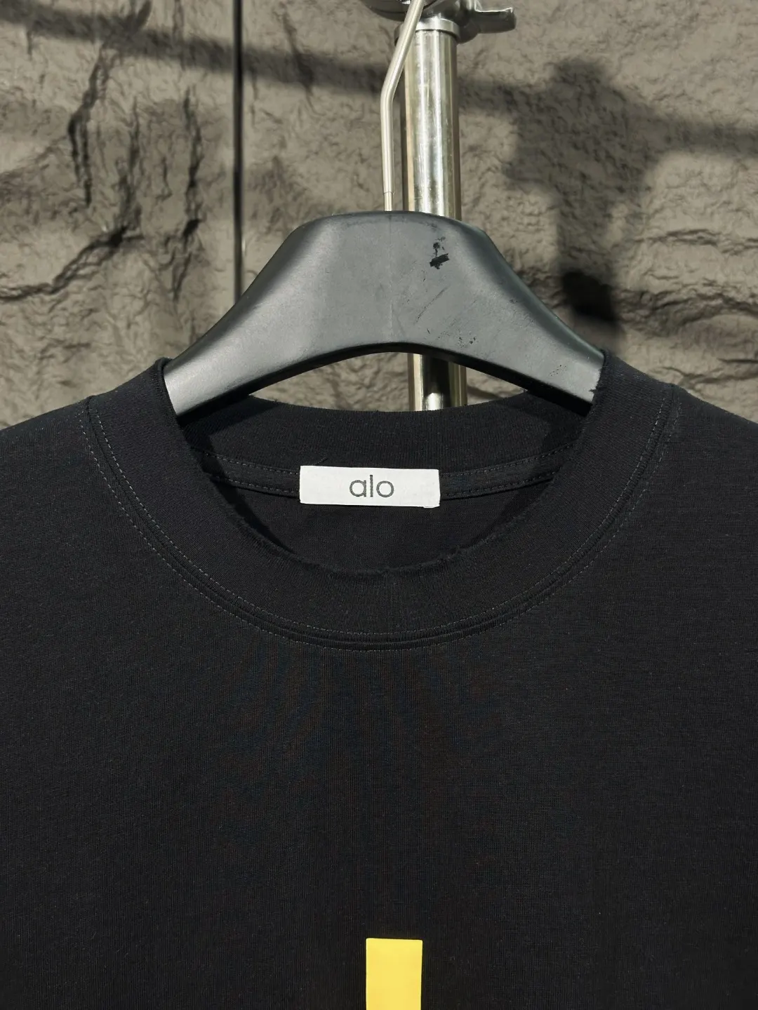 Distressed Logo Cotton T-Shirt D4515334 — view 7