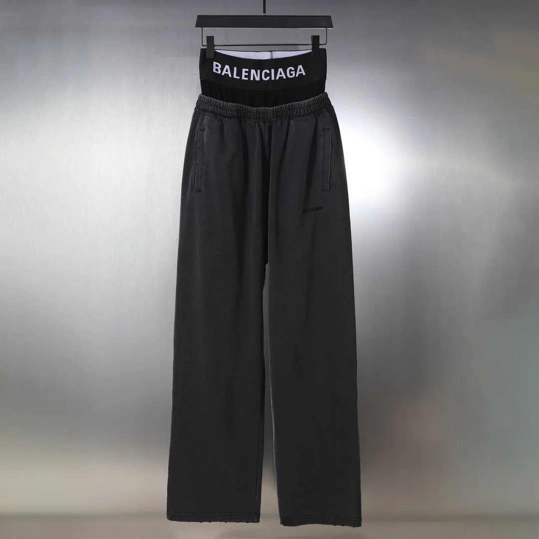 Logo-Waistband Trompe L'oeil Sweatpants D28912567