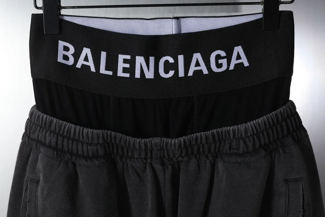 Logo-Waistband Trompe L'oeil Sweatpants D28912567 — view 3